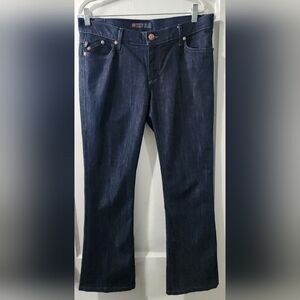 Womens Rock & Republic Dark Blue Boot Cut Jeans